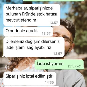 İade Edilmeyen Para Ve Sorumsuz Hizmet