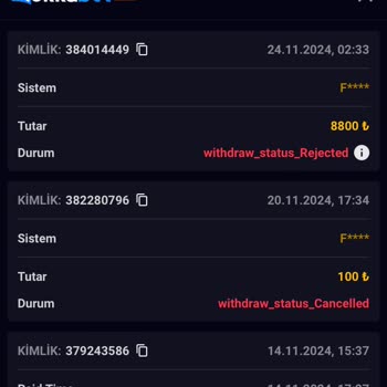 Mokkabet'te Haksız İşlem Ve Ödeme Sorunu!