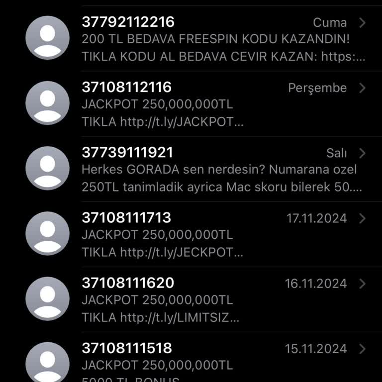 Sürekli Gelen Bahis Mesajlarından Bıktım
