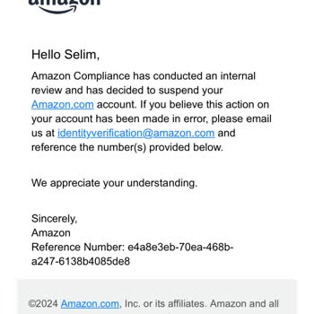 Amazon'un Yetersiz Müşteri Hizmetleri Ve Hesap Sorunu