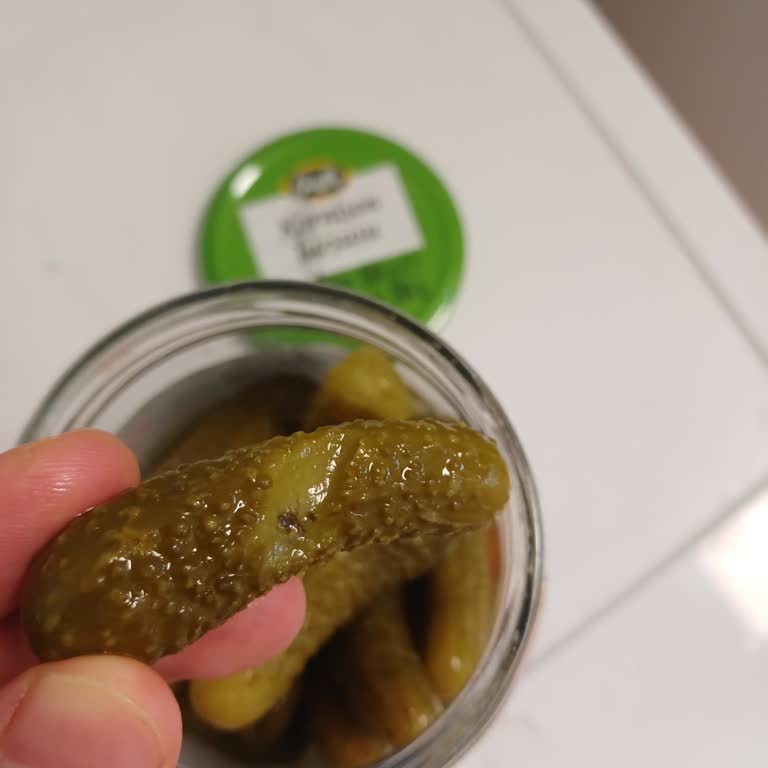 Turşu İçinden Çıkan Şok Edici Durum