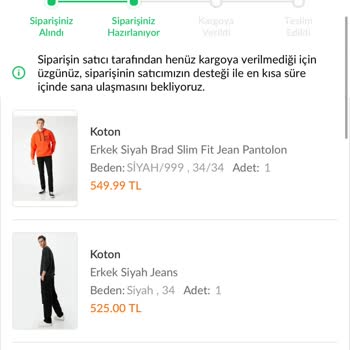 Trendyol'da Uzayan Sipariş Süreci Ve İletişimsizlik