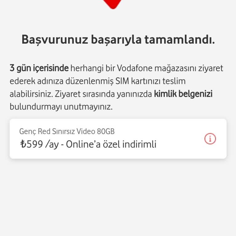 Vodafone'dan Beklenmedik Tarife Değişikliği Ve Kurye Sorunu