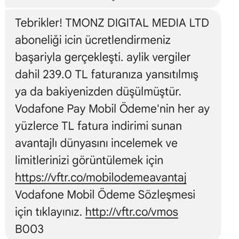 Onaysız Mobil Ödeme Mağduriyeti