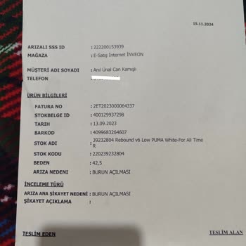 Puma Ayakkabıda Yapışkan Sorunu Ve Kullanıcı Hatası İddiası