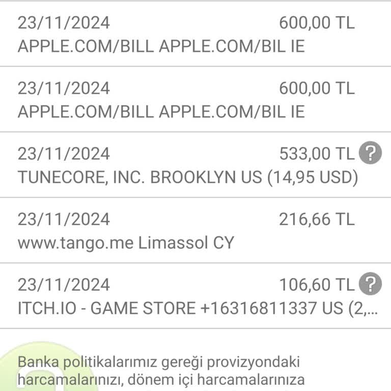 Apple Hesabımdan İzinsiz Para Çekilmesi