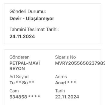 Kargo Teslimatında İletişim Sorunu