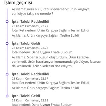 İptal Taleplerinde N11 Ve Media Markt Hayal Kırıklığı