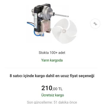 Fahiş Ücretle Gelen Fan Motoru Şoku