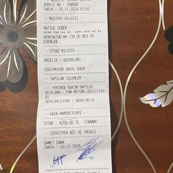 Fahiş Ücretle Gelen Fan Motoru Şoku