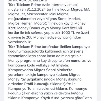 Migros Kampanya Puanları Yüklenmedi