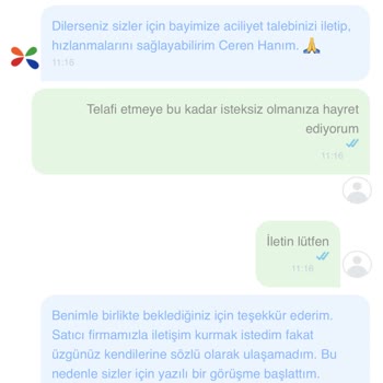 Çiçek Siparişi Teslim Edilmedi Müşteri Hizmeti Yetersiz