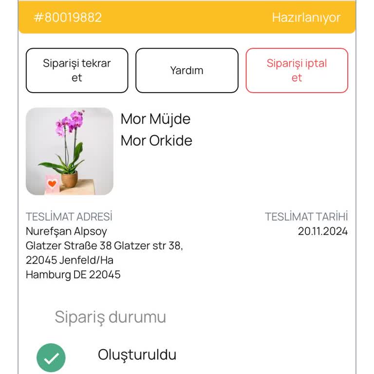 Çiçek Siparişim Günlerdir Teslim Edilmedi