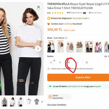 Trendyolmilla Sipariş Süreci!
