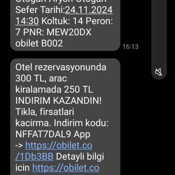 Yanıltıcı PNR Numarası Ve Yetersiz Müşteri Hizmeti