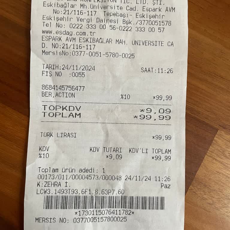 LC Waikiki Mağazasında Eksik Para Üstü Sorunu