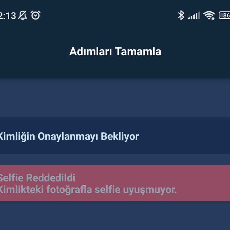 Binance TR Kimlik Doğrulama Sorunu
