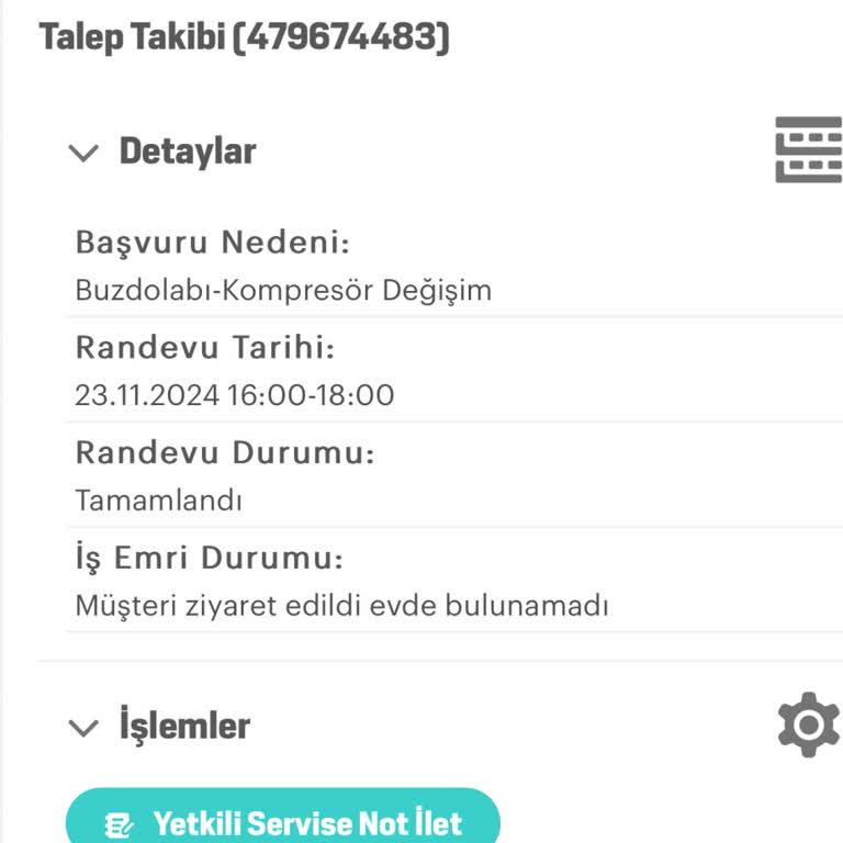 Yetkili Servis Randevularında Sürekli Aksama Ve Yanıltıcı Kayıtlar
