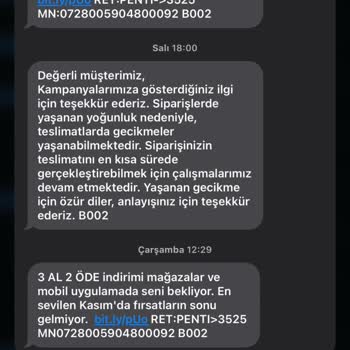 Sipariş İptali Ve Para İadesi Sorunu