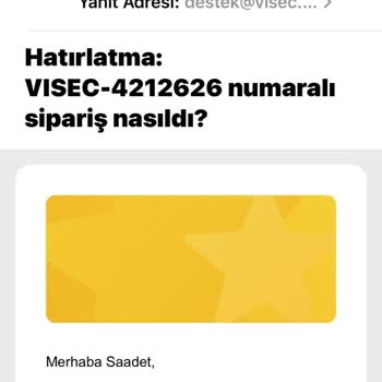 İade Talebine Yanıt Alamayan Müşteri