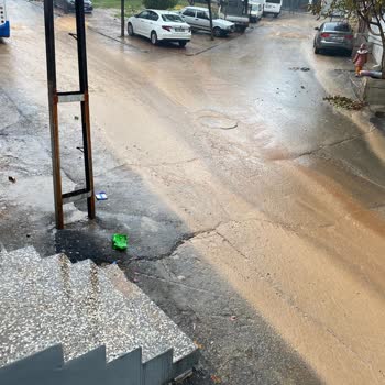 Gaziantep'te Mahalle Yolları Çamur İçinde