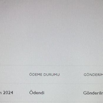Tiamob Sipariş Verdim Ürün Gelmedi!