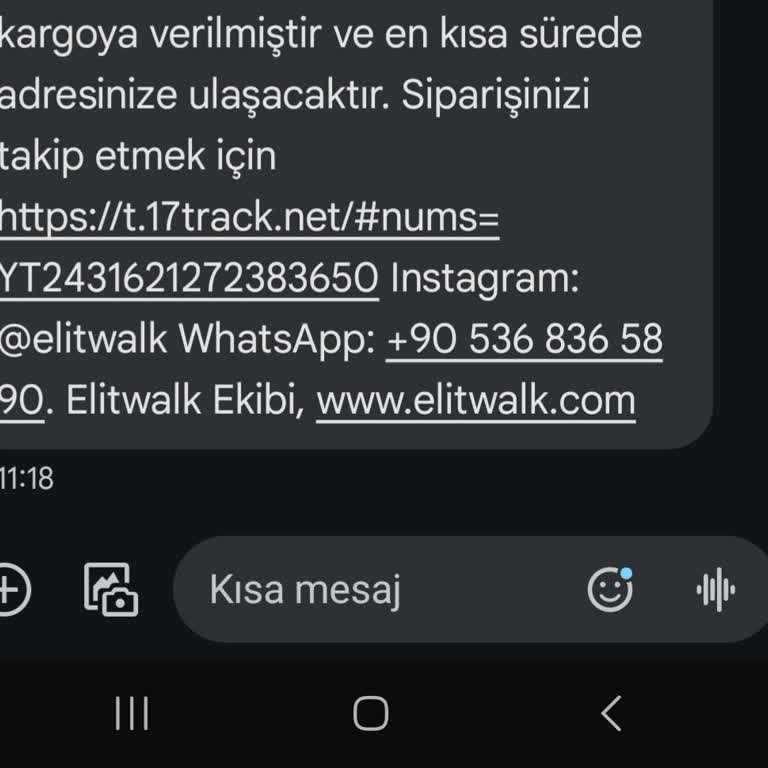 Elitwalk Sipariş Sonrası İletişim Sorunu