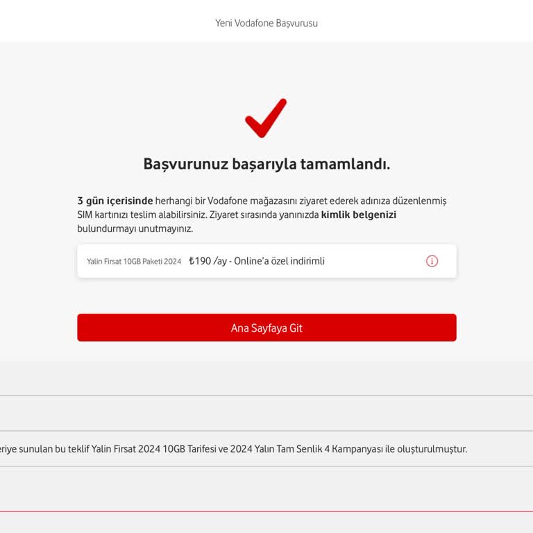 Vodafone Şubesinde Numara Taşıma Sorunu