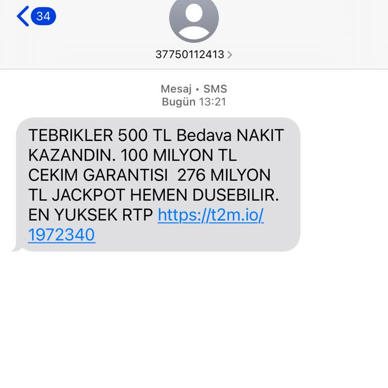Vodafone Bilinmeyen 377 İle Başlayan Numaralardan Gelen Mesajlar Bıktırdı!