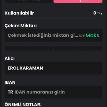 Bitay Kripto Borsasında Para Çekme Sorunu