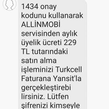 Turkcell Faturama Onaysız Yansıtılan Ücret Ve Çözüm Bulunamayan Sorun