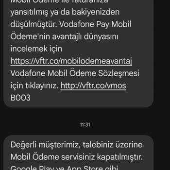 Yanlış Mobil Ödeme Ve Hatalı Fatura