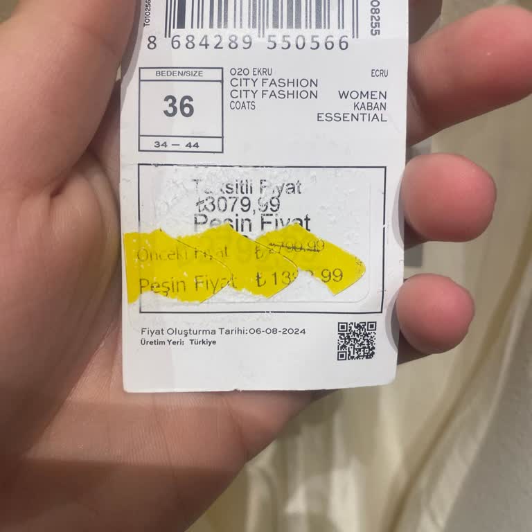 Koton Mağazasında Etiket Ve Kasa Fiyatı Uyumsuzluğu