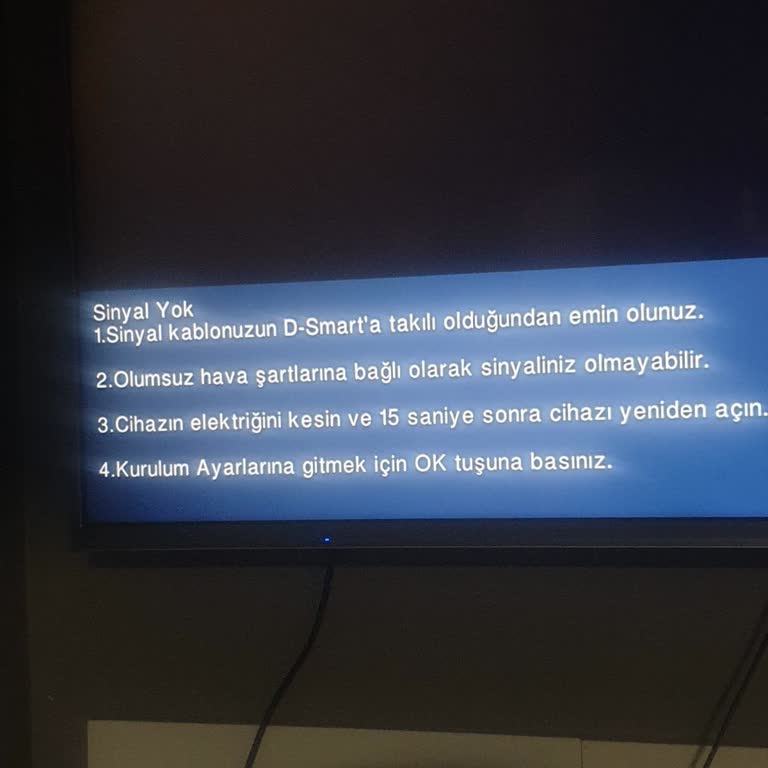 D-Smart Düzensiz Hizmet Ve Ücretli Servis Sorunu