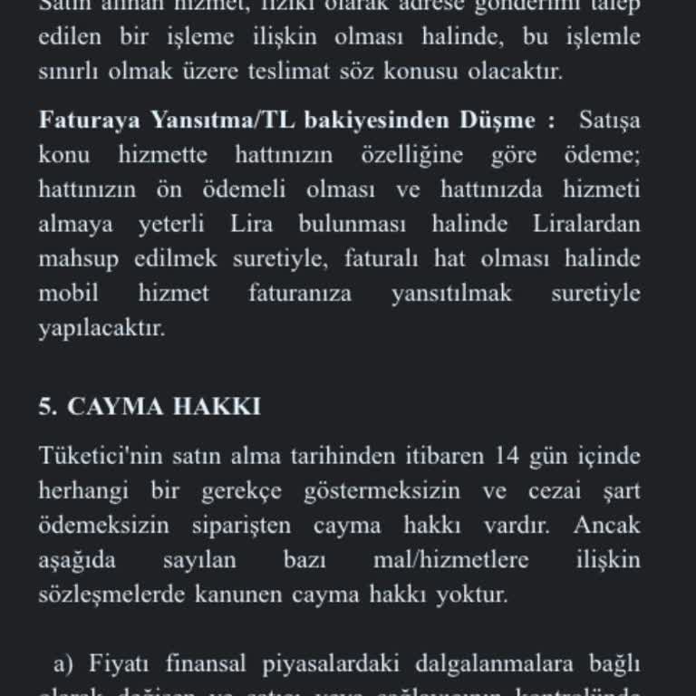 Yanıltıcı Bilgilendirme Ve Cayma Hakkı Sorunu