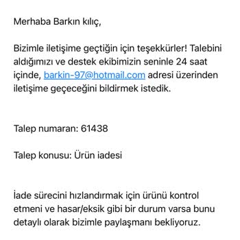 Vivense'den İade Talebine Yanıt Alamıyorum