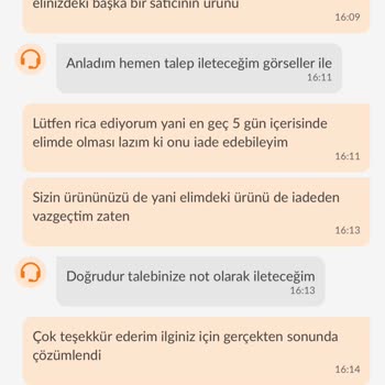 Yanlış İade Süreci Ve Destek Eksikliği