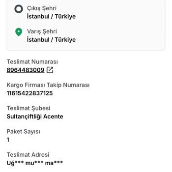 Teslim Edilmeyen Kargo İçin Acil Bilgi Talebi