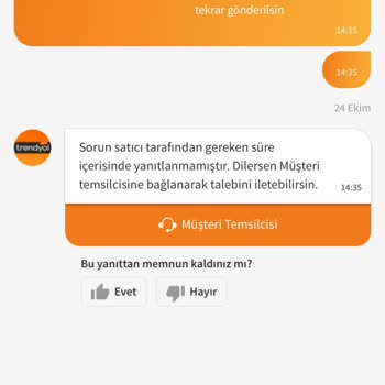 Trendyol'dan İade Sürecinde Yaşanan Sorun