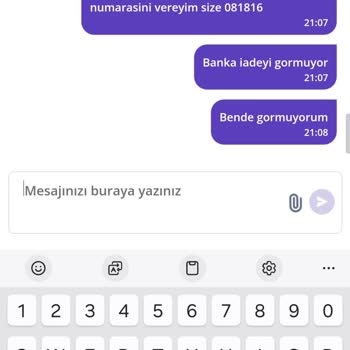 Getir'den Sipariş İadesi Sorunu Ve Çözüm Beklentisi