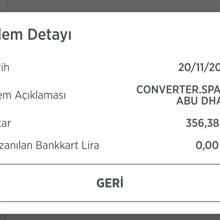 Converter Space Habersiz Para Çekimi Mağduriyeti