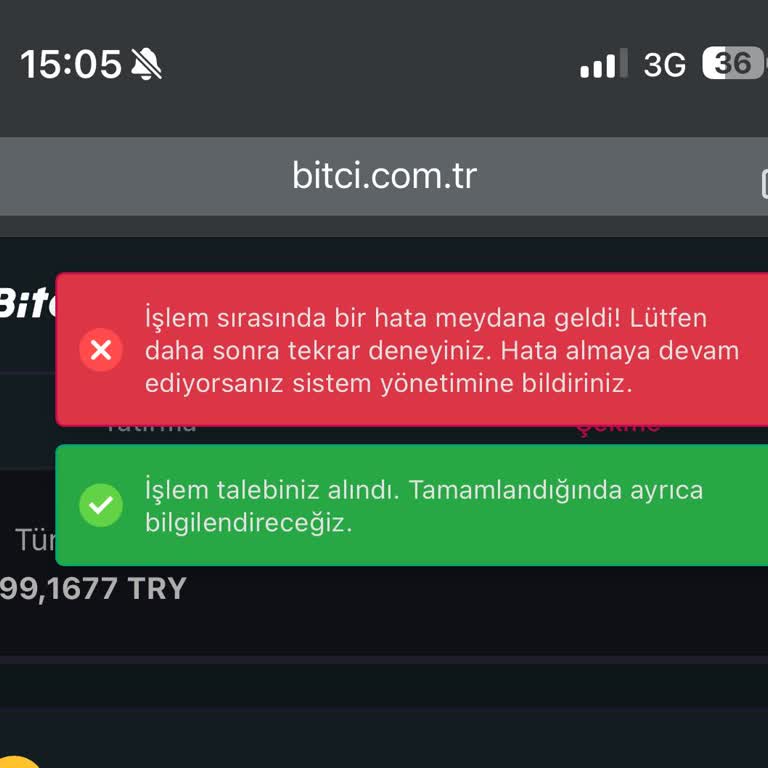 Bitci Hesabında Çekim Sorunu Ve Destek Yanıtları