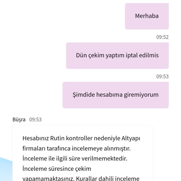 Hesap Askıya Alındı: Yardım Bekliyorum