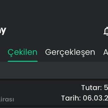 Bitay Uygulamasında Çekim Ve İşlem Sorunları