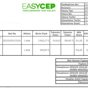 Yanlış Adrese Gönderilen Telefon Ve Ücret Şoku