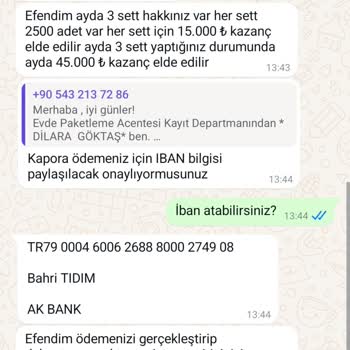 Kapora Ve Kargo Ücreti Mağduriyeti