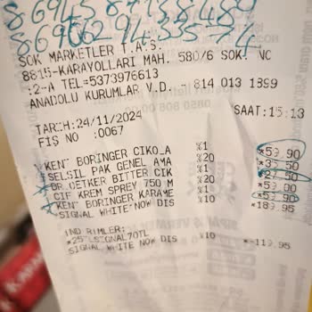 Şok Market'te Çalışan Tarafından Saldırıya Uğrama