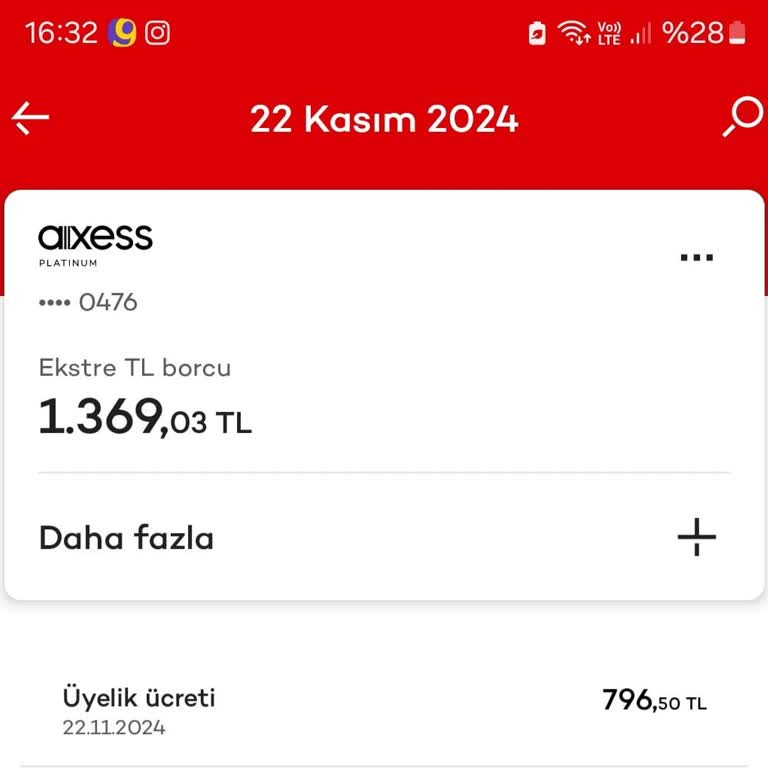 Akbank Üyelik Ücreti İadesi Talebi