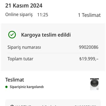 Media Markt Teslim Edilmeyen Kurutma Makinesi Ve İletişim Sorunları!