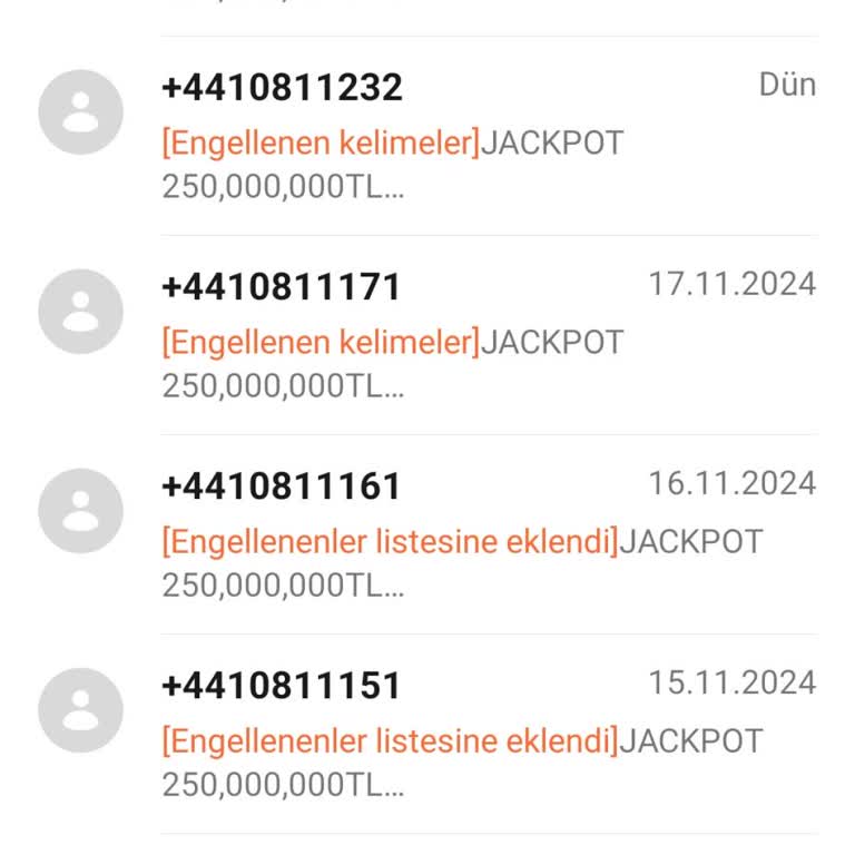 Bahis Mesajlarından Kurtulmak İstiyorum